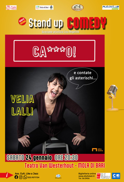 CA***O! (e contate gli asterischi) - IV FESTIVAL DI STAND UP COMEDY