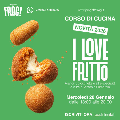 Corso di cucina | Fritture perfette!