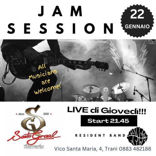 JAM Session al Santo Graal!