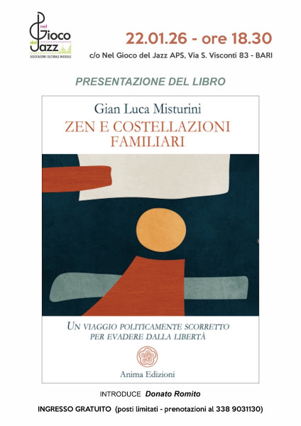 Presentazione libro ZEN E COSTELLAZIONI FAMILIARI