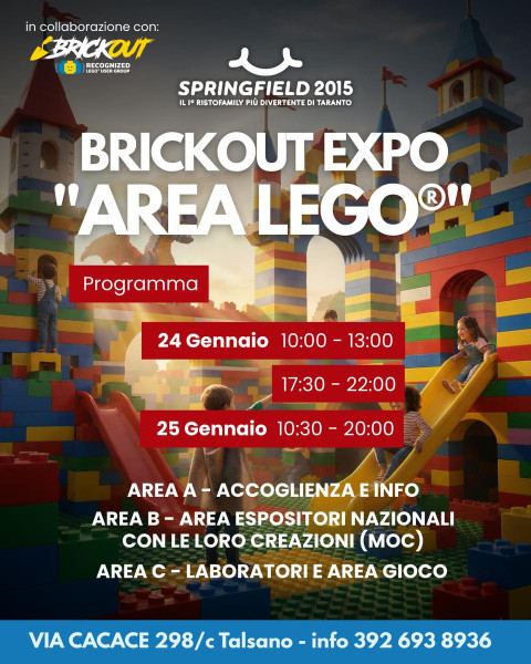 BRICKOUT EXPO "Area LEGO®"