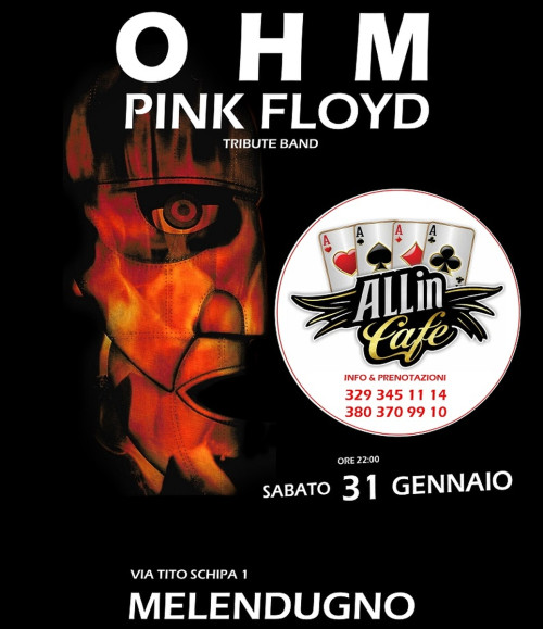 OHM PINK FLOYD Live Pub