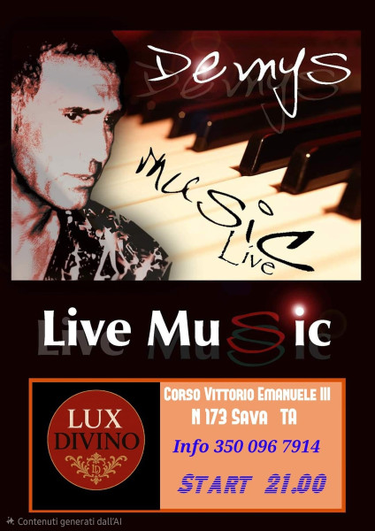 Aperitivo in Musica con Demys Live