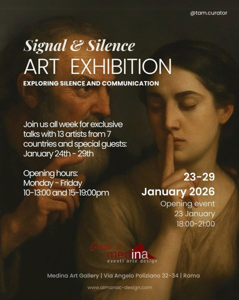 Mostra collettiva Signal & Silence by The Almanac Management