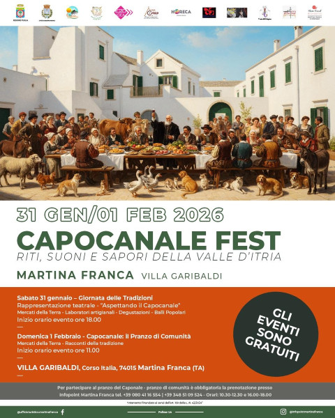 CAPOCANALE FEST - Riti, Suoni e Sapori della Valle D’itria
