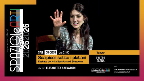 SCALPICCII SOTTO I PLATANI  con Elisabetta Salvatori