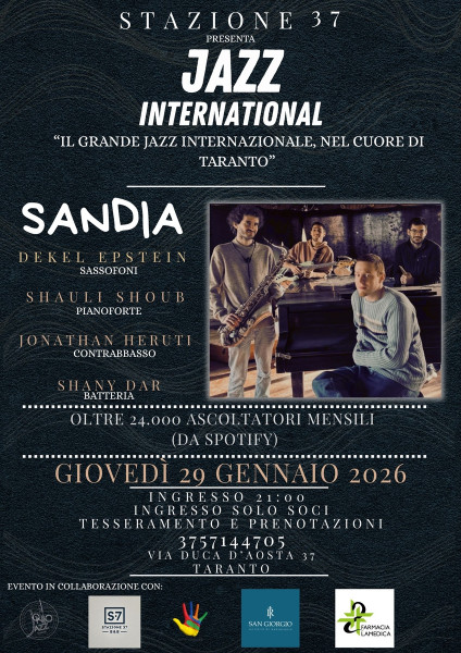 Jazz Internazionale a Taranto: Sandia