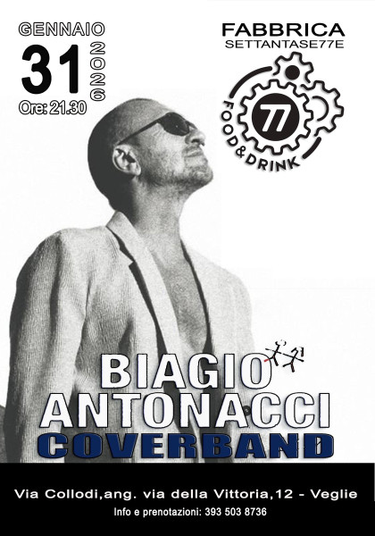 Biagio Antonacci coverband