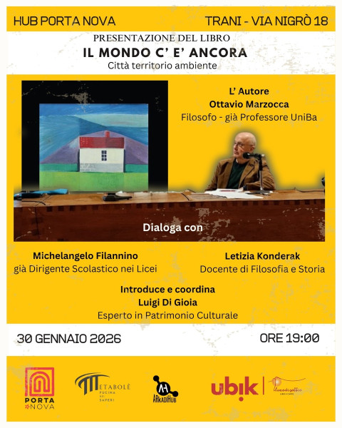 presentazione libro "Il mondo c’e ancora. Citta territorio ambiente"