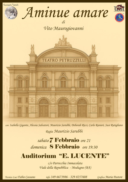 "AMINUE AMARE" di Vito Maurogiovanni