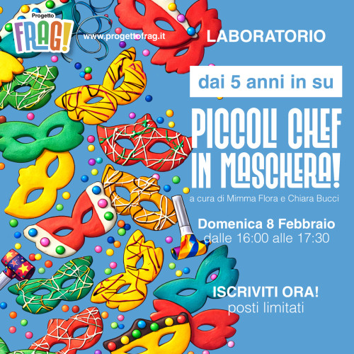 Corso di cucina per bambini | Piccoli chef in maschera!