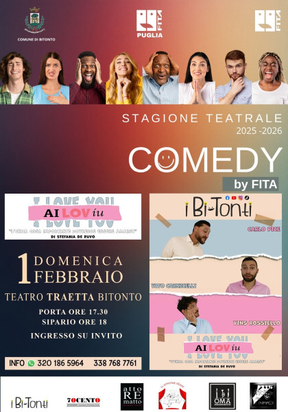 Con AI LOV IU tornano anche le risate a teatro!