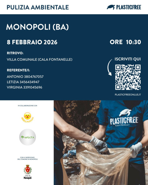 Pulizia del territorio - Plastic Free