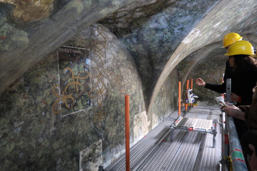 Visite guidate con Ad Artem sui ponteggi del cantiere di restauro