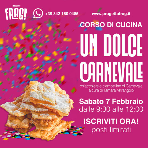 Corso di cucina | Un dolce Carnevale