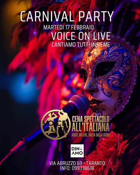 Carnival Party - Voice On Live con Luka