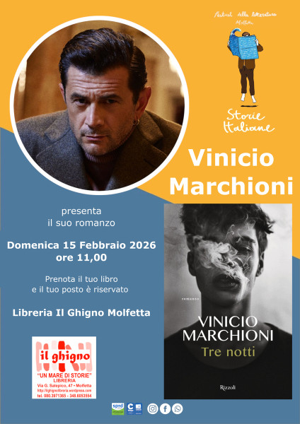 Vinicio Marchioni ospite di  Storie Italiane Festival