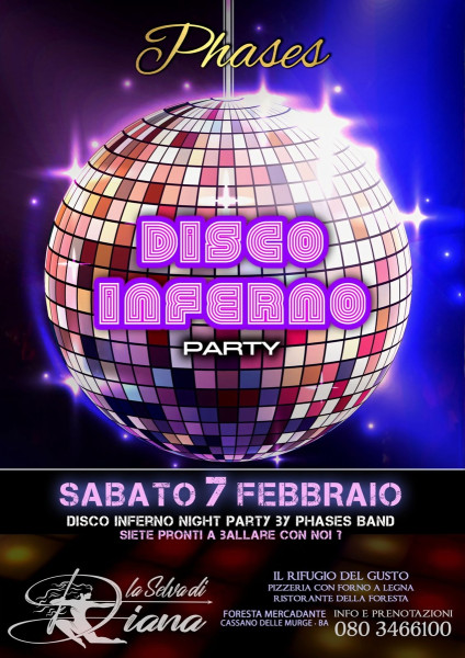 Disco Inferno Live Party by Phases Band