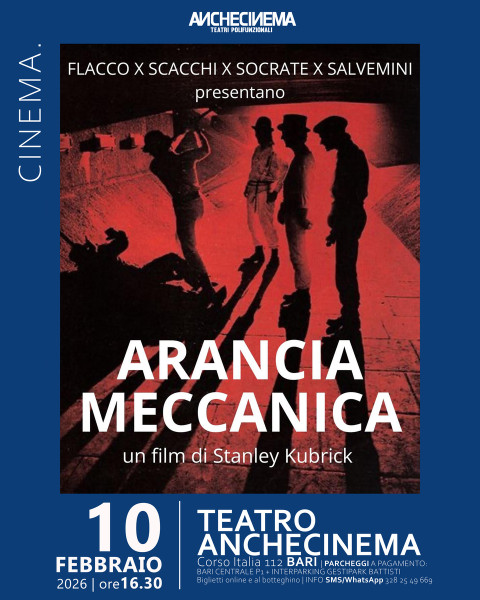 Arancia meccanica + dibattito
