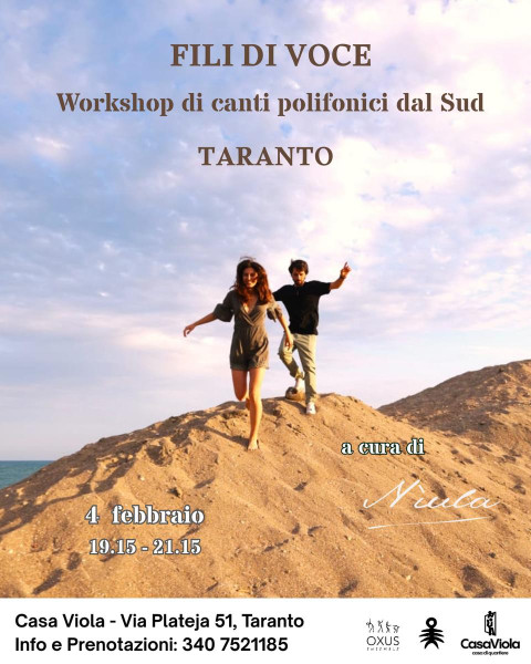 FILI di VOCE - Workshop di canti polifonici dal Sud