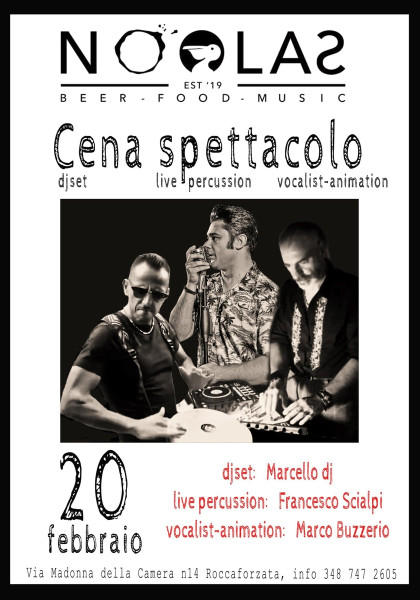 Live percussion - dj set - vocalist