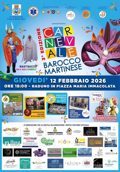 Carnevale barocco, Martinese 3 edizione
