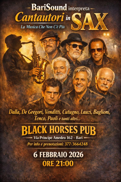 Cantautori in Sax