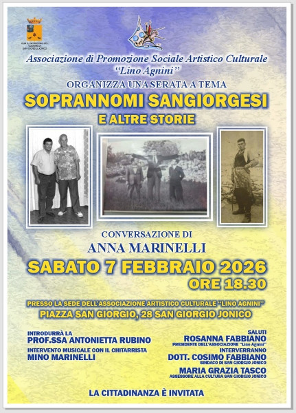 I Soprannomi Sangiorgesi