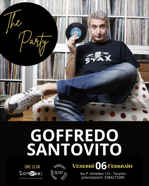 The Party: Goffredo Santovito dj