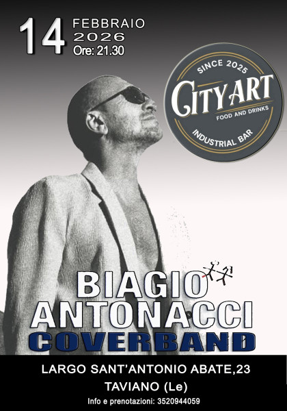 San Valentino con Biagio Antonacci Cover Band