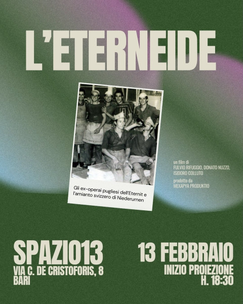 Proiezione L'Eterneide per la rassegna Sconfinat3