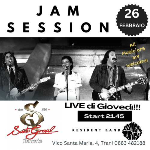 La JAM Session del Santo Graal!