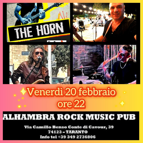 ALHAMBRA ROCK MUSIC PUB presenta THE HORN... all rock!