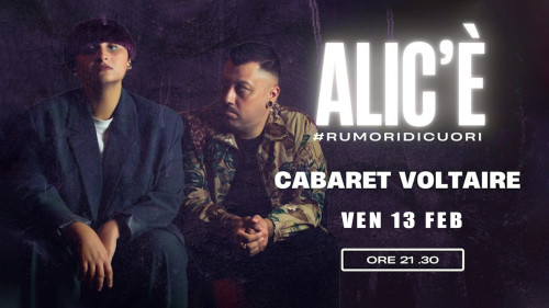 ALIC'E' Live | Cabaret Voltaire 1916