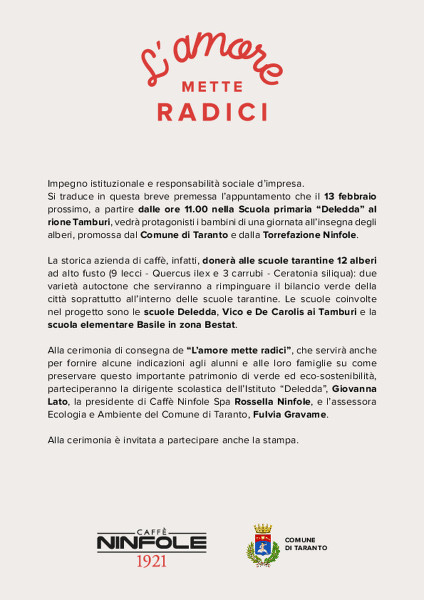 L’amore mette radici