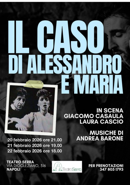 Il Caso di Alessandro e Maria al Teatro Serra Eterno Gaber