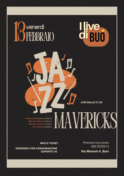 I live di Buò: Jazz Mavericks