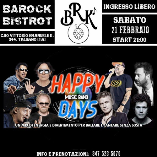 Happy Days Music Band live