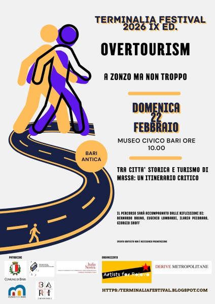 Terminalia 2026 - OVERTOURISM A ZONZO (ma non troppo)