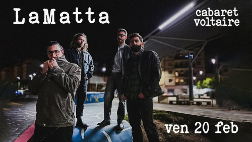 LA MATTA Live | Cabaret Voltaire 1916