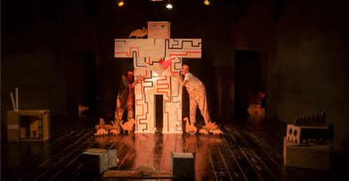 "SCATOLE" testo e regia Asia Correra e Mario Mignogna