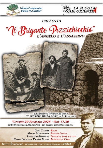 "IL BRIGANTE PIZZICHICCHIO - L'angelo e l'assassino" - Spettacolo sul brigantaggio