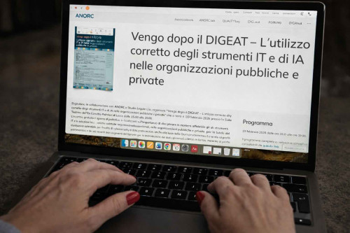 Vengo dopo il DIGEAT  L’utilizzo corretto degli strumenti IT e di IA nelle organizzazioni pubbliche e private