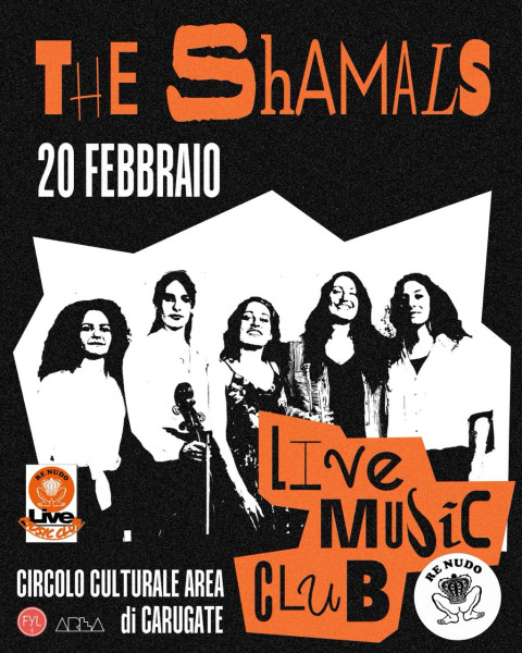 RE NUDO – LIVE MUSIC CLUB con le SHAMALS