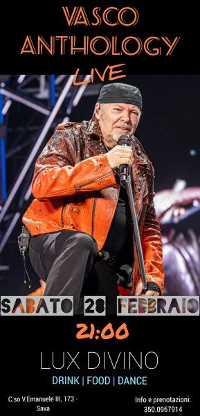 Vasco Anthology Live