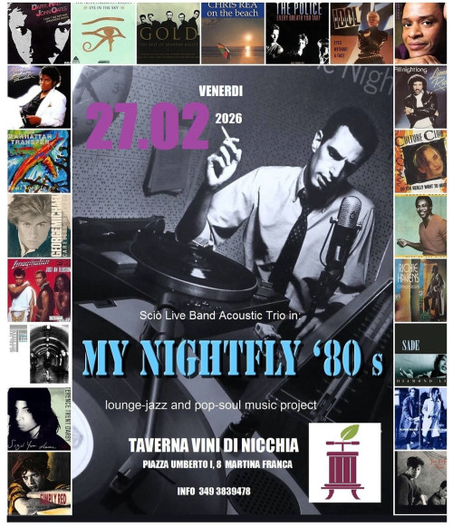 Live in vineria con la Sciò Live Band