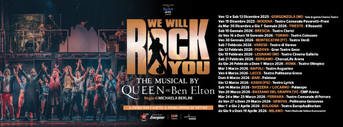 WE WILL ROCK YOU - Il Musical