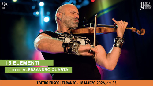 I 5 ELEMENTI con ALESSANDRO QUARTA, violino