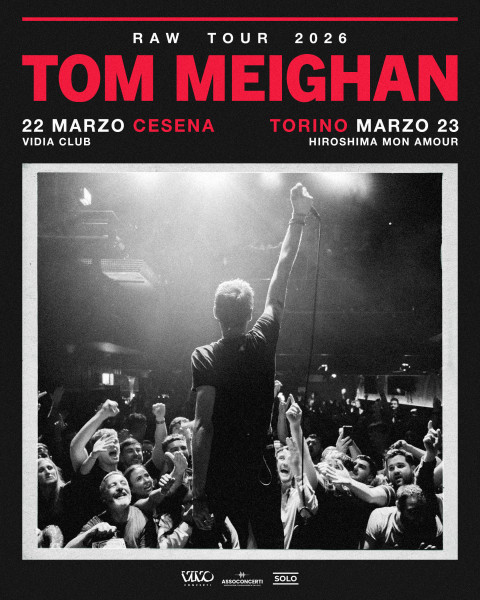 Tom Meighan - Raw Tour 2026