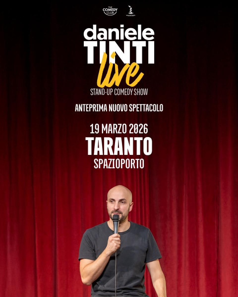 DANIELE TINTI - Stand up comedy show